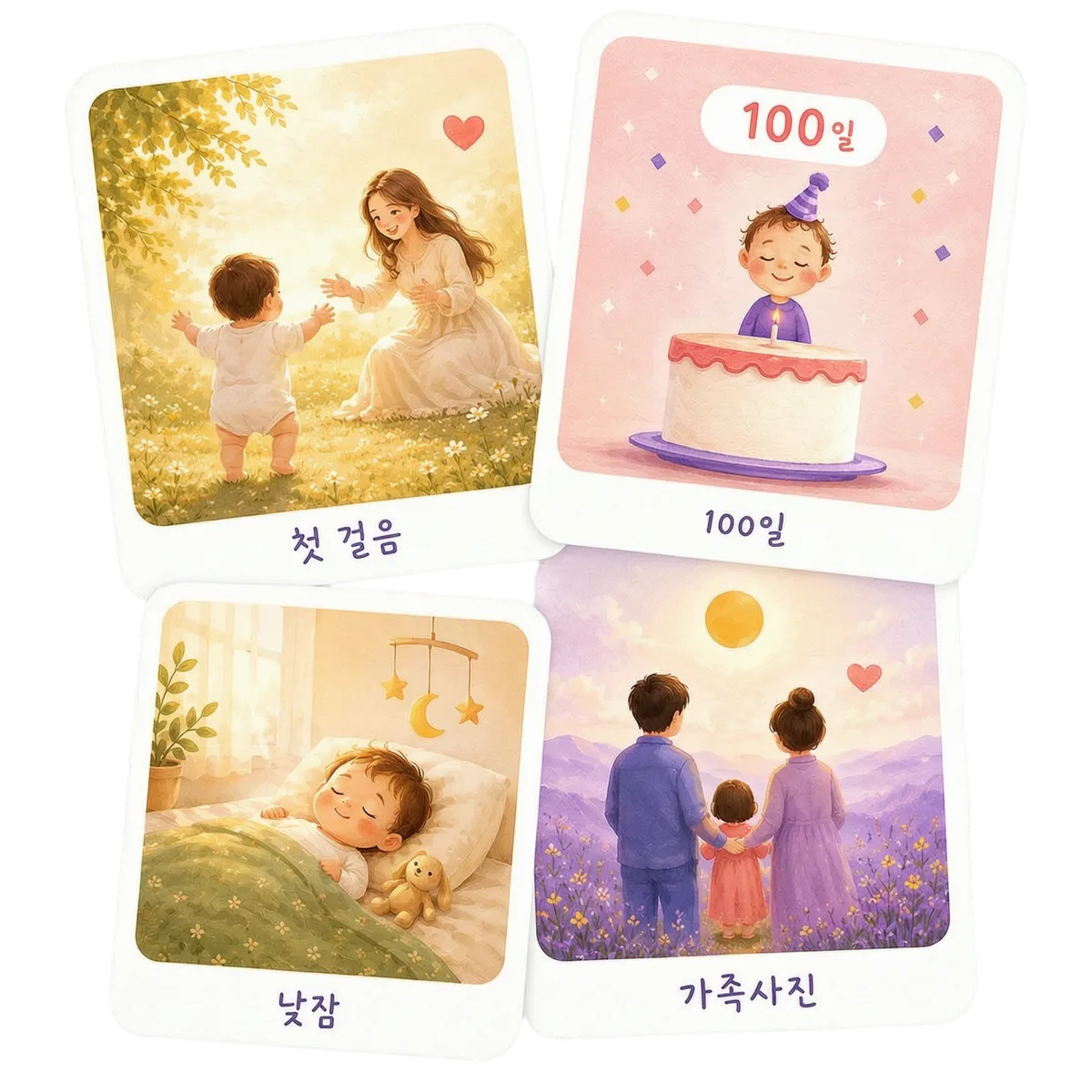 가족의 따뜻한 순간들
